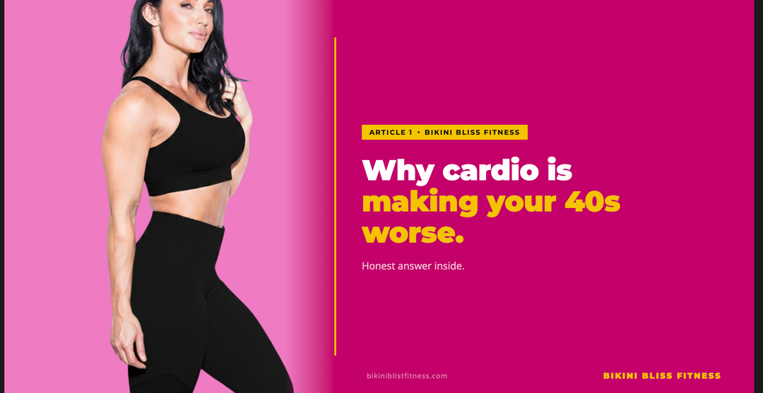 Why Cardio Is Making Your 40s Worse (And What to Do Instead)