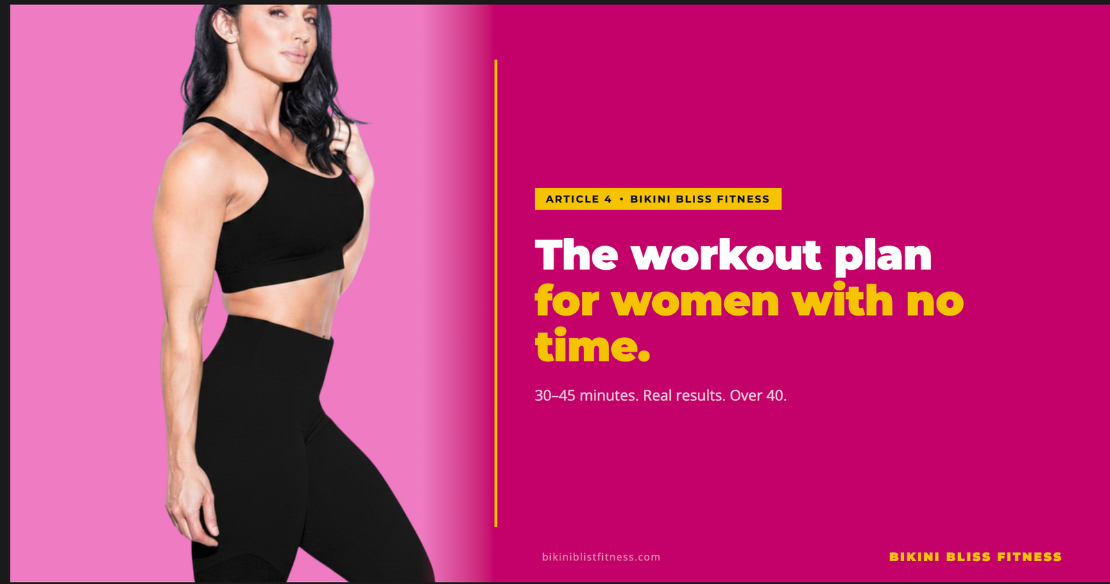 The Best Workout Plan for Women Over 40 Who Have No Time