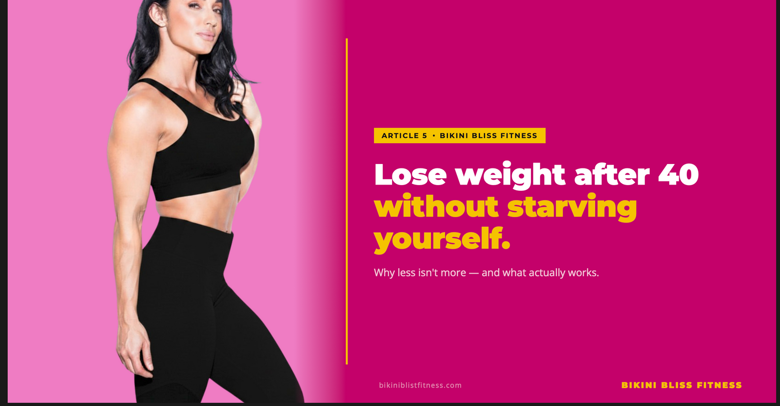 How to Lose Weight After 40 Without Starving Yourself