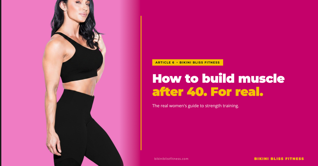 How to Build Muscle After 40: The Real Women's Guide