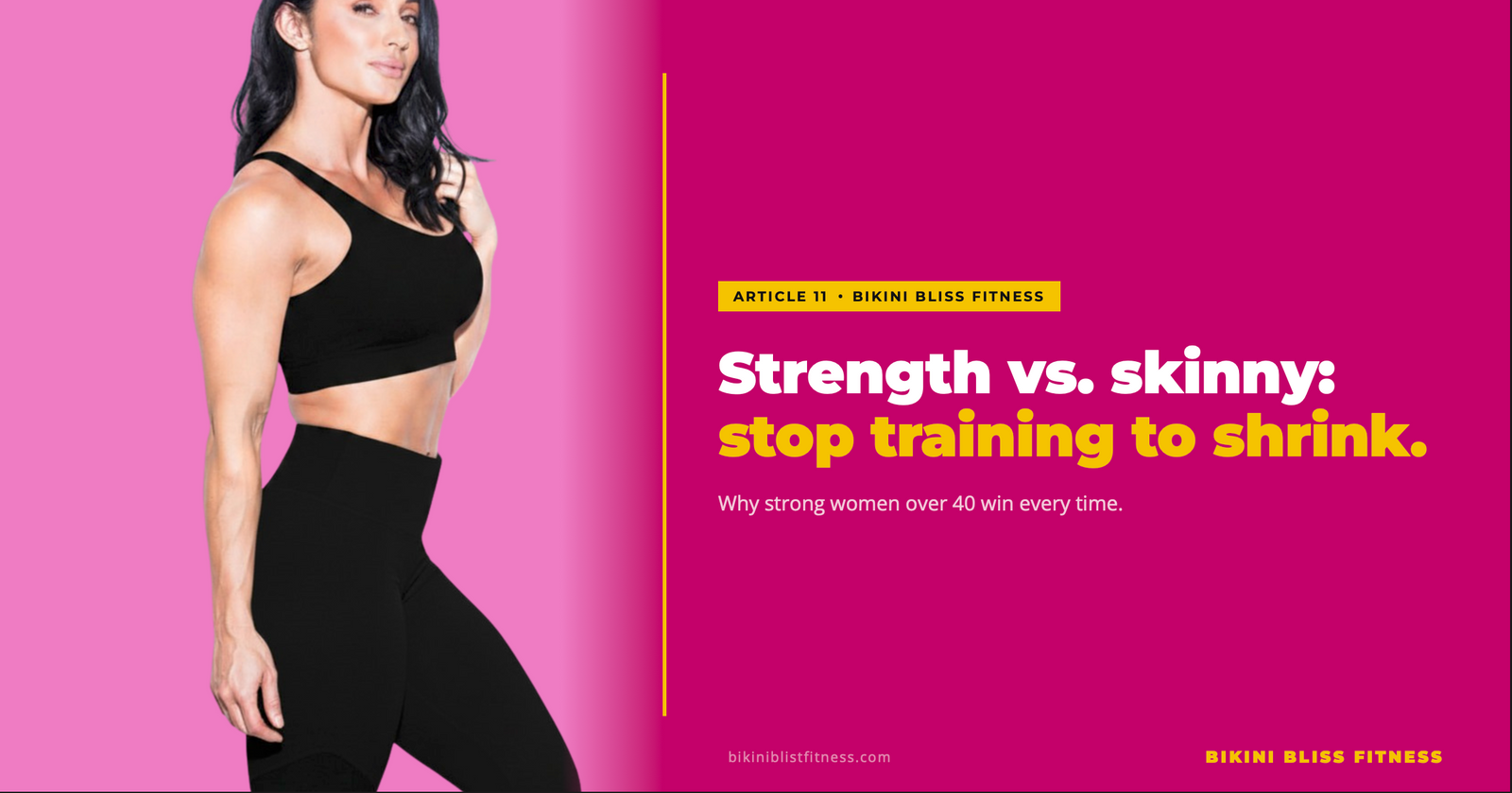 Strength vs. Skinny: Why Women Over 40 Should Stop Training for Weight Loss