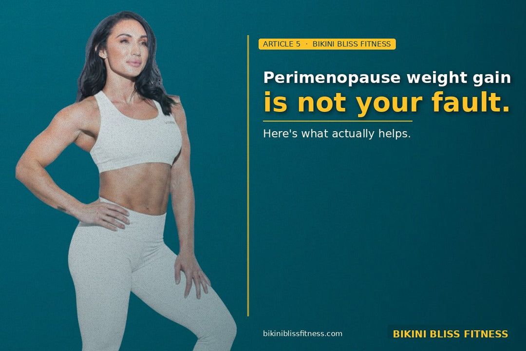Perimenopause and Weight Gain: Why It's Not Your Fault and What Actually Helps