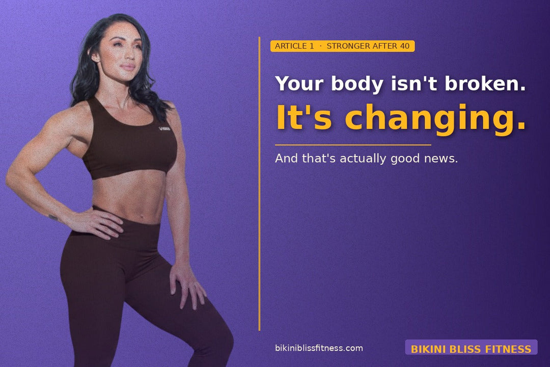 Why Your Body Changes at 40 (And Why That's Actually Good News for Your Health)