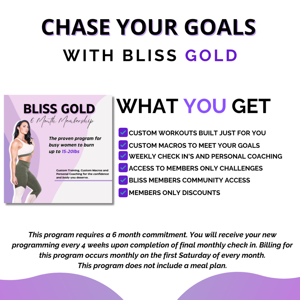 Bliss Gold Membership